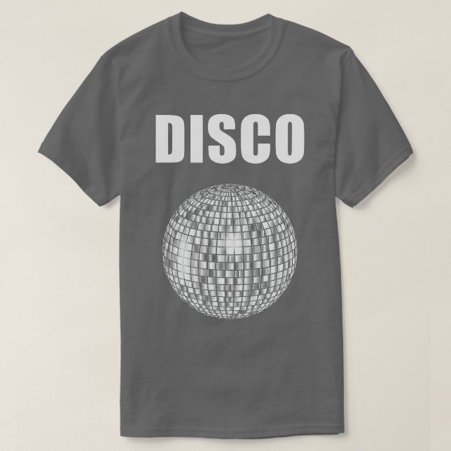 Camiseta Disco Ball Para Amantes De Música Funky Soul (Frente do Design)