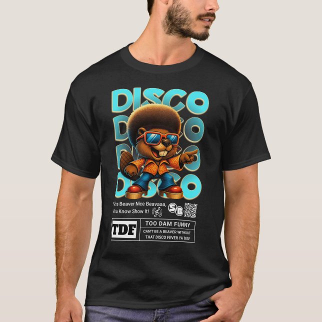Camiseta Disco Beaver (Frente)