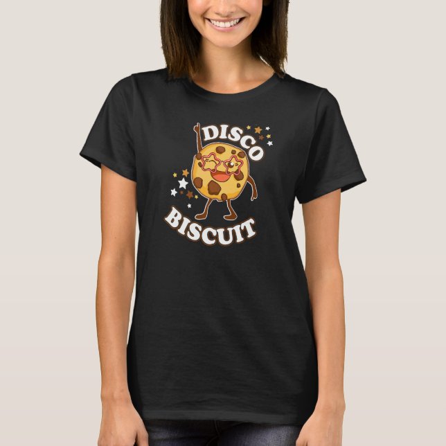 Camiseta Disco Biscuit Festival E Roupa Do Dance Party (Frente)