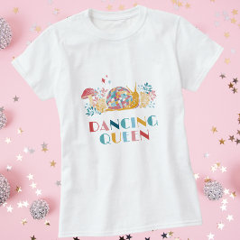 Camiseta Disco Dancing Queen Snail