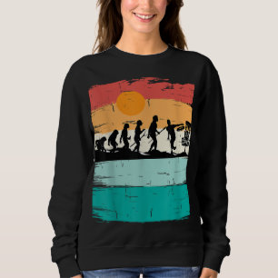 Camiseta Disco de Evolução do Golf Disco Jogador de Golfe D