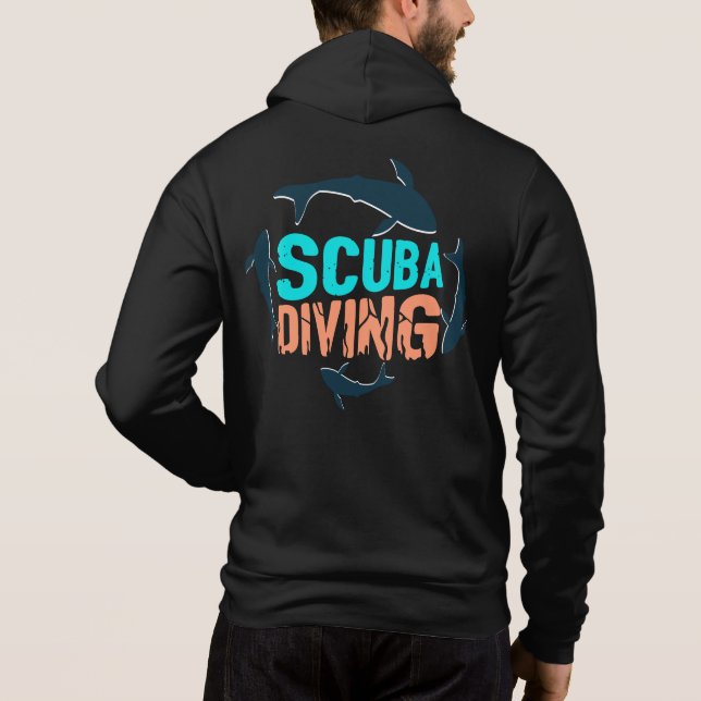Camiseta Disco de Tubarões (Verso)