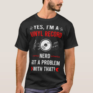 Camiseta Disco de Vinil com Problemas