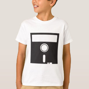 Camiseta Disco do disco flexível para o computador velho d