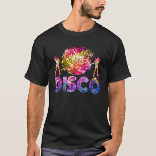 Camiseta Disco Engraçado Anos 70 Tema Retro Rainha da Dança