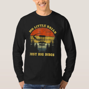 Camiseta Disco Engraçado Golf Vintage Sem Pequenas Bolas Só