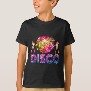 Camiseta Disco Funny 70s Vintage Retro Tema Dançando Rainha