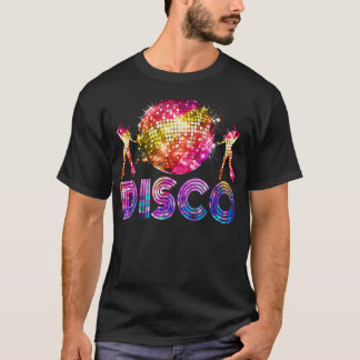 Camiseta Disco Funny 70S Vintage Retro Tema Dançando Rainha