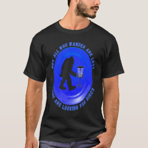 Camiseta Disco Golf Sasquatch Nem Todos Perdem Mulheres