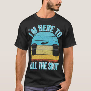 Camiseta Disco Golfe Kanjam Estou Aqui Para Fazer A Jogada 