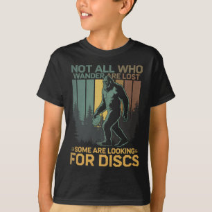 Camiseta Disco Golfe Sasquatch Pé Grande Discóbolo Engraçad