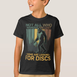 Camiseta Disco Golfe Sasquatch Pé Grande Discóbolo Engraçad