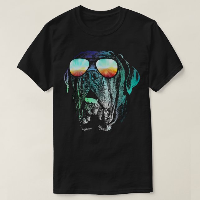 Camiseta Disco Groovy Cane Corso  Dog Gift  (Frente do Design)