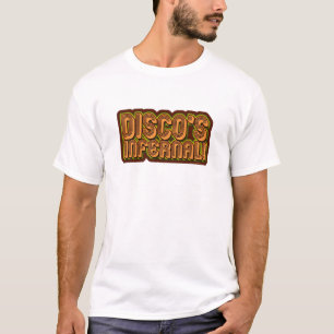 Camiseta Disco Infernal Funny Boogie Parody Slogan