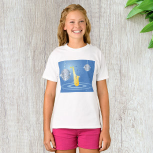 Camiseta Disco Jazz Saxofone Espelhos Espelhos Espelhos