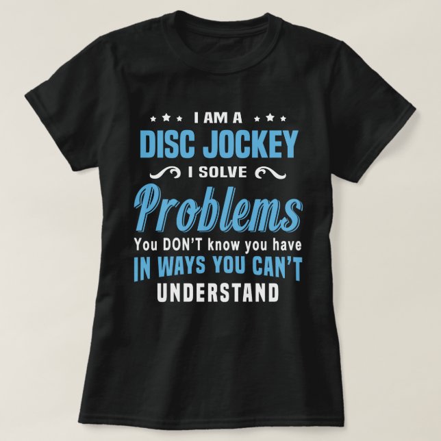 Camiseta Disco Jockey (Frente do Design)