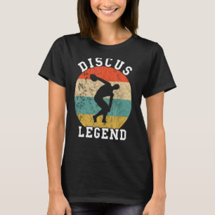 Camiseta Disco Lança Lenda de Disco Vintage Ret Esporte