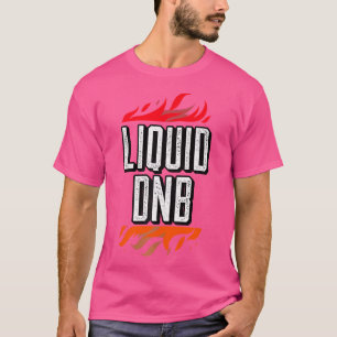Camiseta Disco Líquido N Bass Funk Líquido Edm Dnb