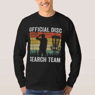 Camiseta Disco Oficial da Equipe de Pesquisa de Disco Frisb