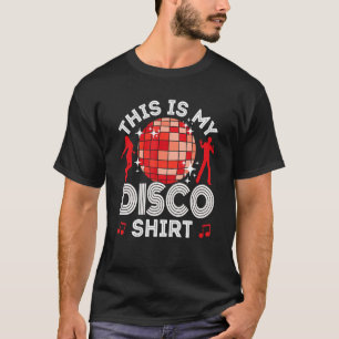 Camiseta Disco Outfit Men, 80s e 70s.