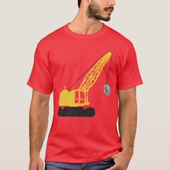 Camiseta Disco que destrói a bola (Frente)