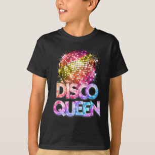 Camiseta Disco Queen - Anos setenta Vintage da Disco Themed
