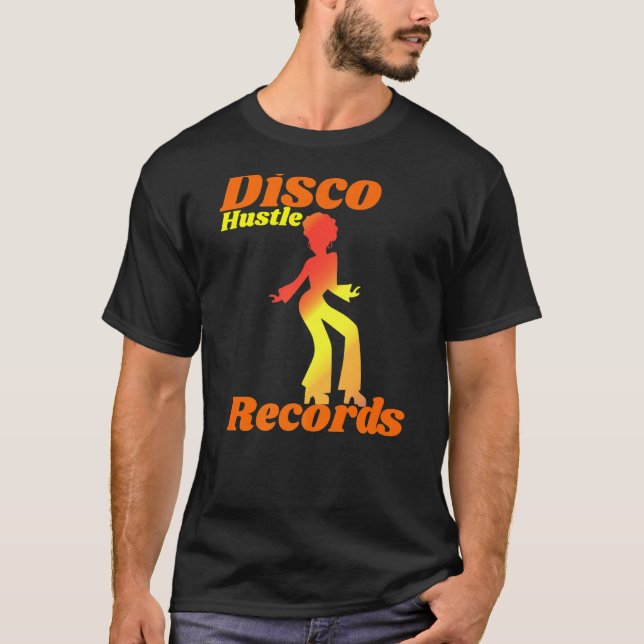 Camiseta Disco Records Dance Disco House Boogie Soul Funk 1 (Frente)