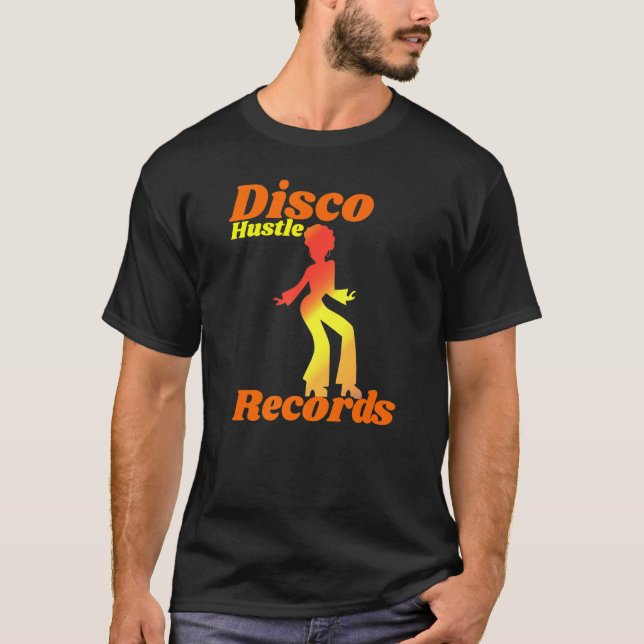 Camiseta Disco Records Dance Disco House Boogie Soul Funk 1 (Frente)