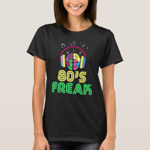 Camiseta Disco Retroativo da Imagem Retroativa do Freak 80s