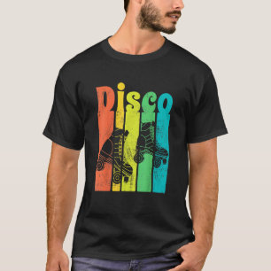 Camiseta Disco Roller Vintage Skater Classic 70s 80s Skatin