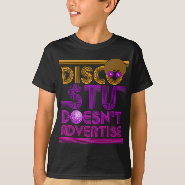 Camiseta Disco Stu não anuncia - Disco (Frente)