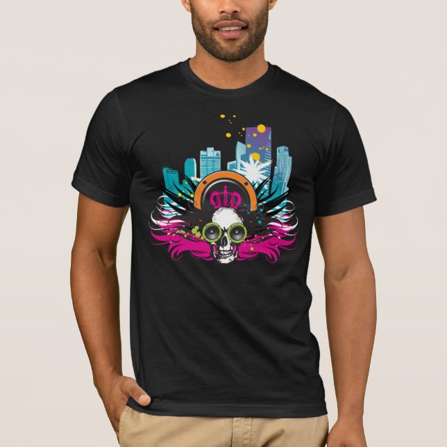 Camiseta Disco urbano (Frente)