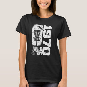 Camiseta DiscoGolfe Vintage 1970 Aniversário Jogo Disco-Gol