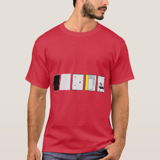 Camiseta discografia engraçada de 975