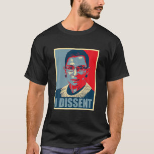 Camiseta Discordo - RBG Ruth Bader Ginsburg - RBG