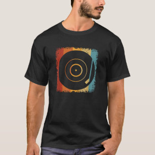 Camiseta Discos de Vinil LP Retrô Vinis Vintage 