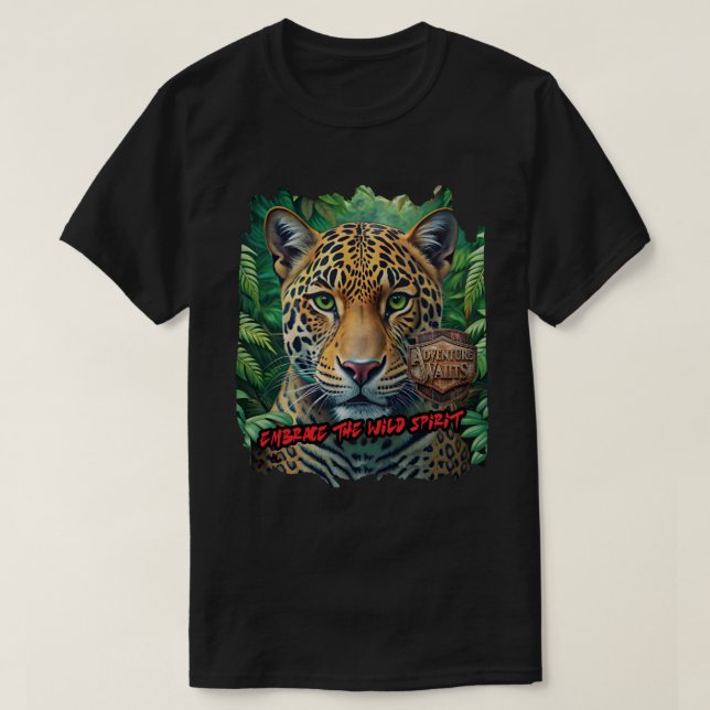 Camiseta Discover the untamed beauty within. (Frente do Design)