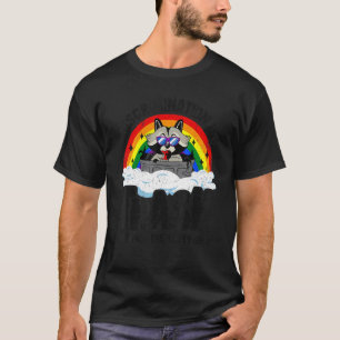 Camiseta Discriminação É Bandeja Rastreada Arco-Íris Gay P