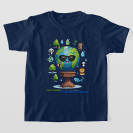 Camiseta Discurso da Terra: Um Chamado à Proteção