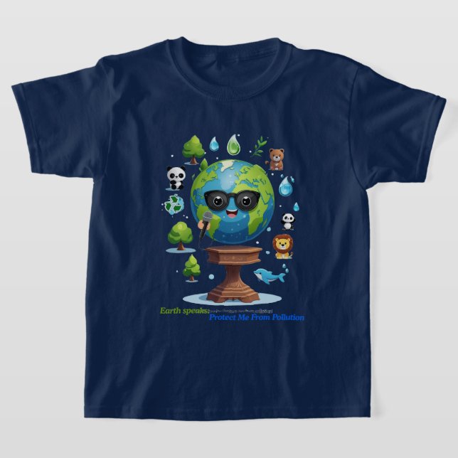 Camiseta Discurso da Terra: Um Chamado à Proteção (Postura )