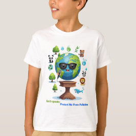 Camiseta Discurso da Terra: Um Chamado para Proteção