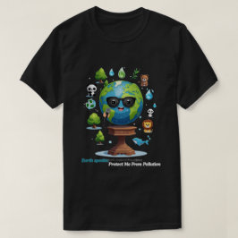 Camiseta Discurso da Terra: Um Chamado para Proteção