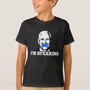 Camiseta Discurso de Kamala Harris Engraçado Vice-President