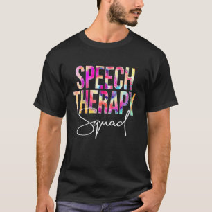 Camiseta Discurso Terapêutico Esquadrão Tie De Volta À Appr