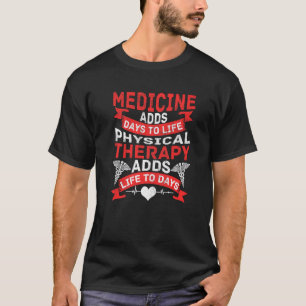 Camiseta Discurso Terapista Físico E Chir De Terapia De Mas