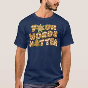 Camiseta Discurso Terapista suas palavras