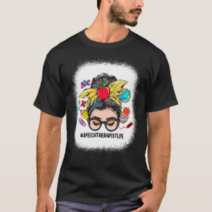 Camiseta Discurso Terapista Vida Mensageira Mulheres Voltam