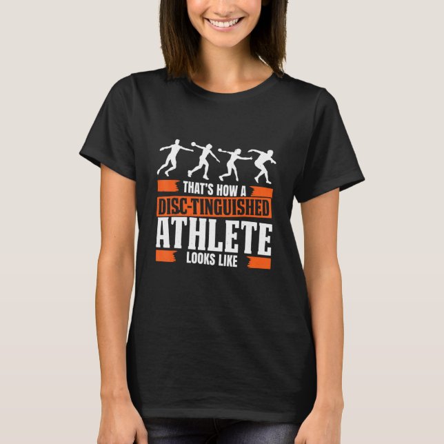 Camiseta Discus Thrower Discus Athlett (Frente)