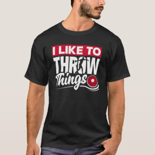 Camiseta Discus Thrower Discus Track E Field Lifecycle