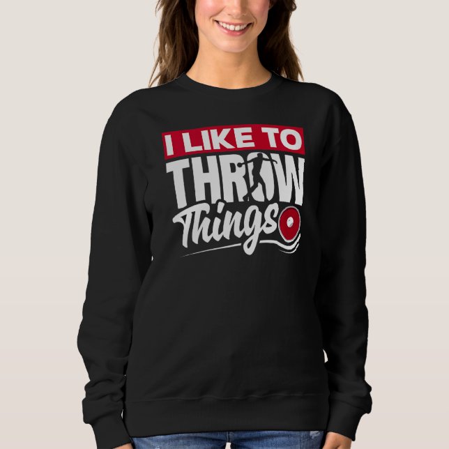 Camiseta Discus Thrower Discus Track E Field Lifecycle (Frente)